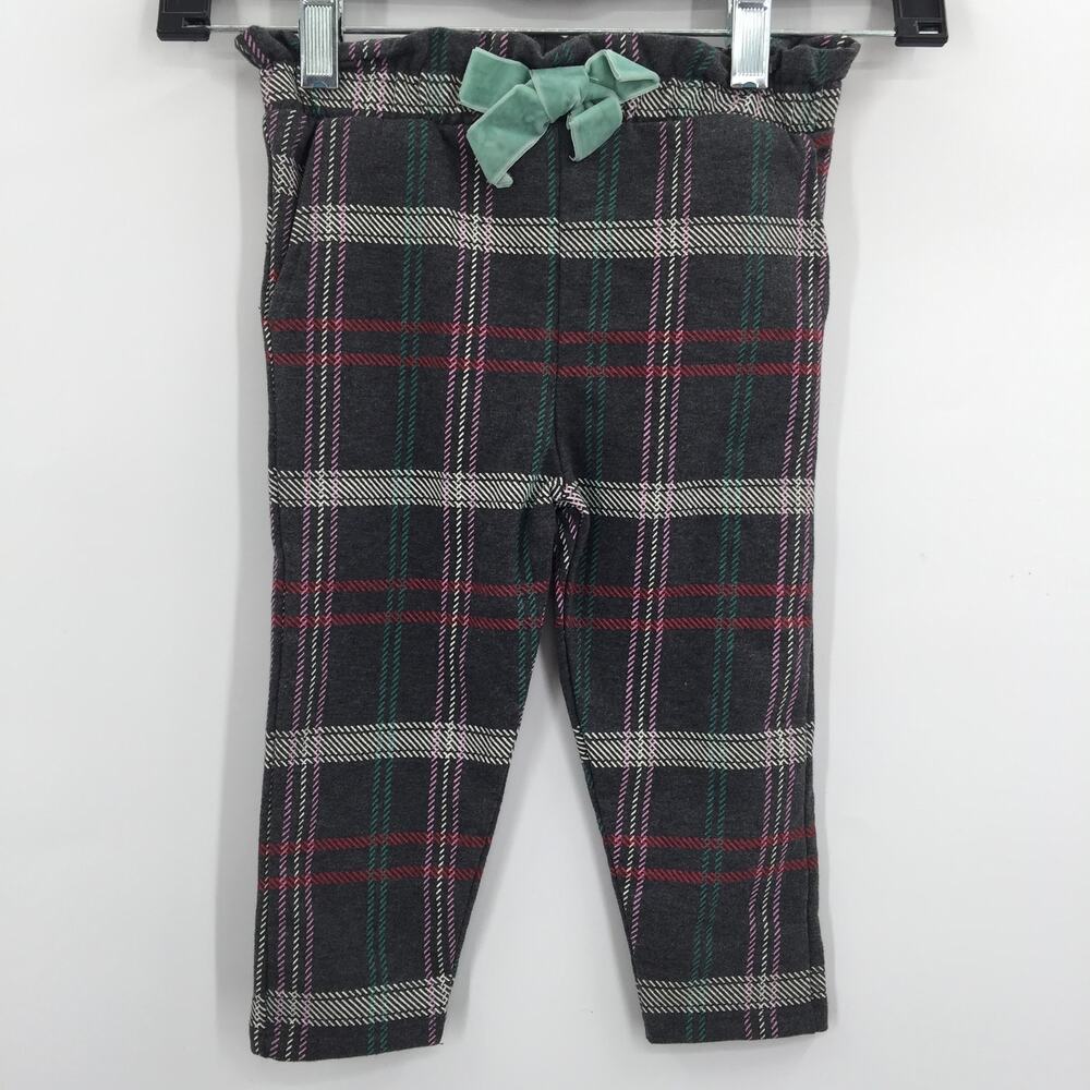 Jessica Simpson Children Plaid jogger Pants SZ 18M
